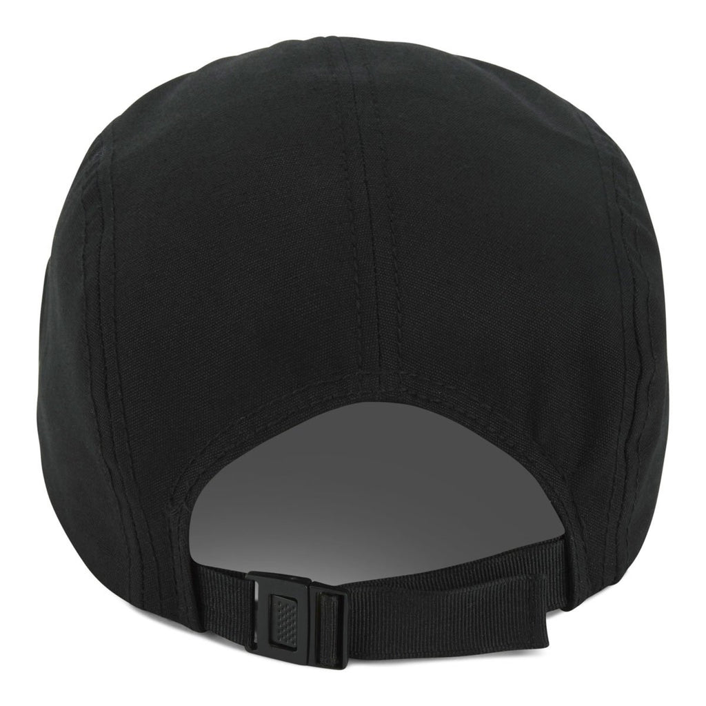 Paramount Apparel Black Canvas Camper Cap