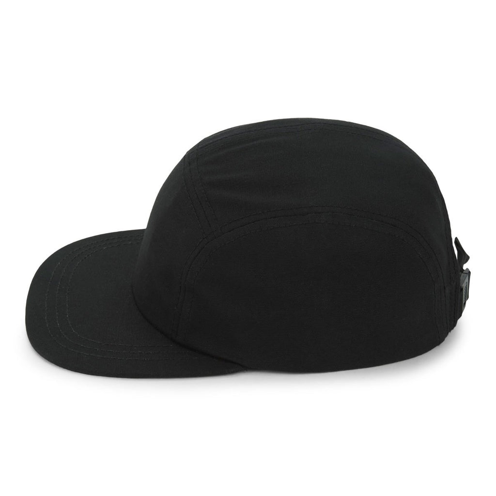 Paramount Apparel Black Canvas Camper Cap