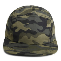 Paramount Apparel Woodland Camo Canvas Camper Cap