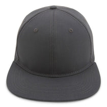 Paramount Apparel Charcoal Canvas Flat Bill Cap