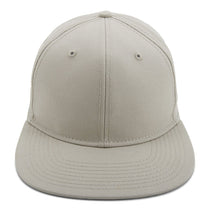 Paramount Apparel Khaki Canvas Flat Bill Cap