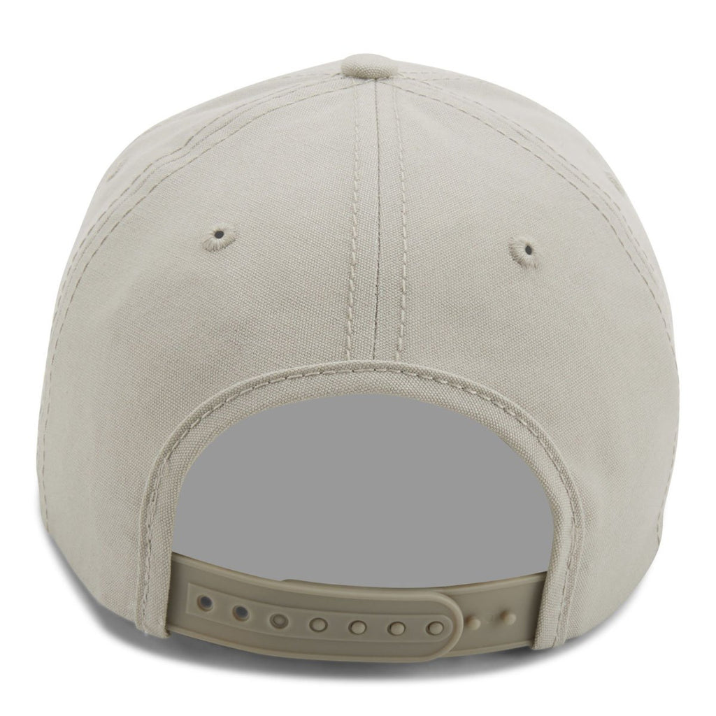 Paramount Apparel Khaki Canvas Flat Bill Cap