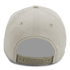 Paramount Apparel Khaki Canvas Flat Bill Cap