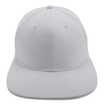 Paramount Apparel White Canvas Flat Bill Cap
