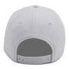 Paramount Apparel White Canvas Flat Bill Cap