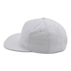 Paramount Apparel White Canvas Flat Bill Cap