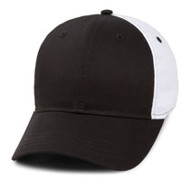 Paramount Apparel Black/White Premium Lightweight Two-Tone Cap