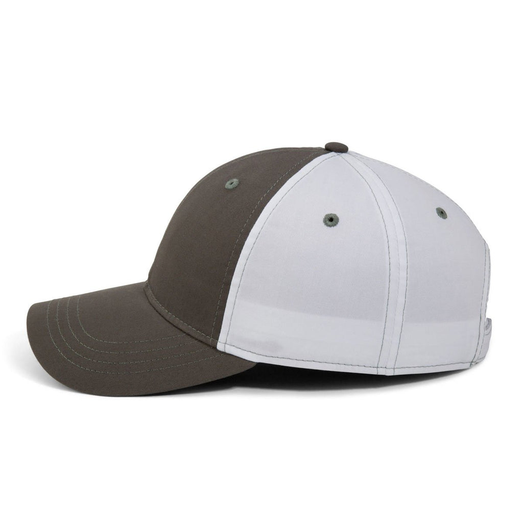 Paramount Apparel Charcoal/White Premium Lightweight Two-Tone Cap