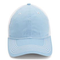 Paramount Apparel Columbia Blue/White Heavy Washed Cap