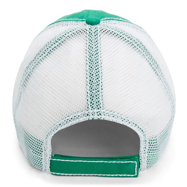 Paramount Apparel Kelly/White Heavy Washed Cap