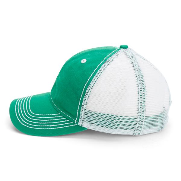 Paramount Apparel Kelly/White Heavy Washed Cap
