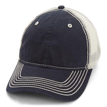 Paramount Apparel Navy/Ivory Heavy Washed Cap