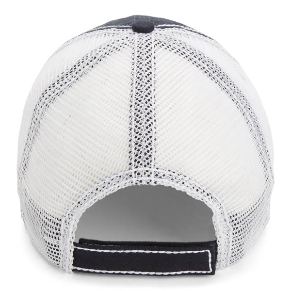 Paramount Apparel Navy/White Heavy Washed Cap