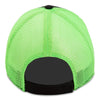 Paramount Apparel Black/Neon Green Washed Soft Mesh Cap