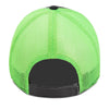 Paramount Apparel Charcoal/Neon Green Washed Soft Mesh Cap