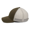 Paramount Apparel Earth Olive/Ivory Washed Soft Mesh Cap