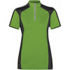 Stormtech Women's Treetop Green/Black Odyssey Zip Polo