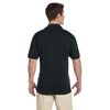 Jerzees Men's Black 6.1 Oz. Heavyweight Cotton Jersey Polo