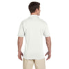 Jerzees Men's White 6.1 Oz. Heavyweight Cotton Jersey Polo
