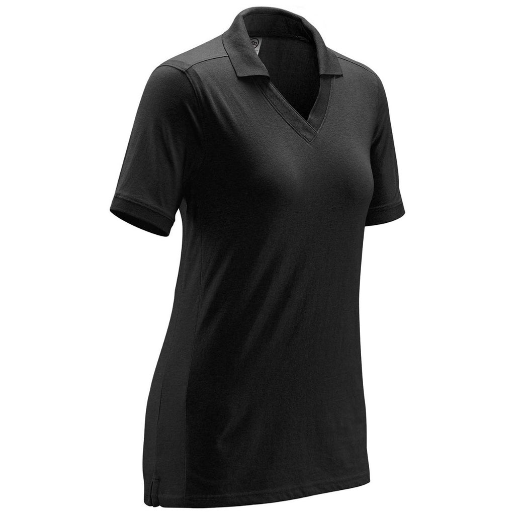 Stormtech Women's Black Twilight Polo