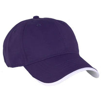 Kate Lord University Purple/White Textured Poly Tech Cap