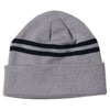 AHEAD Grey/Navy Toque Double Stripe