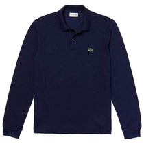 Lacoste Men's Navy Blue Long Sleeve Classic Pique Polo