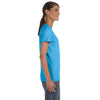 Fruit of the Loom Women's Aquatic Blue 5 oz. HD Cotton T-Shirt