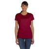 Fruit of the Loom Women's Maroon 5 oz. HD Cotton T-Shirt
