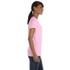 Fruit of the Loom Women's Classic Pink 5 oz. HD Cotton V-Neck T-Shirt