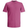 Bugatchi Men's Fuchsia Short Sleeve Crew Neck
