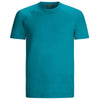 Bugatchi Men's Turquoise Short Sleeve Crew Neck