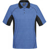 Stormtech Men's Azure Blue/Black Catalina Performance Polo
