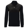 Levelwear Men's Black Rush Quarter Zip