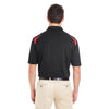 Dickies Men's Black/English Red 6 Oz. Performance Team Polo