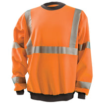 OccuNomix Men's Orange 9 oz. Crew Sweatshirt