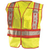 OccuNomix Men's Yellow Premium Solid Public Safety Fire Vest
