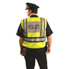 OccuNomix Men's Yellow Premium Solid Public Safety Police Vest