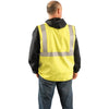 OccuNomix Men's Yellow Classic Flame Resistant Cotton Single Stripe Solid Vest HRC 1