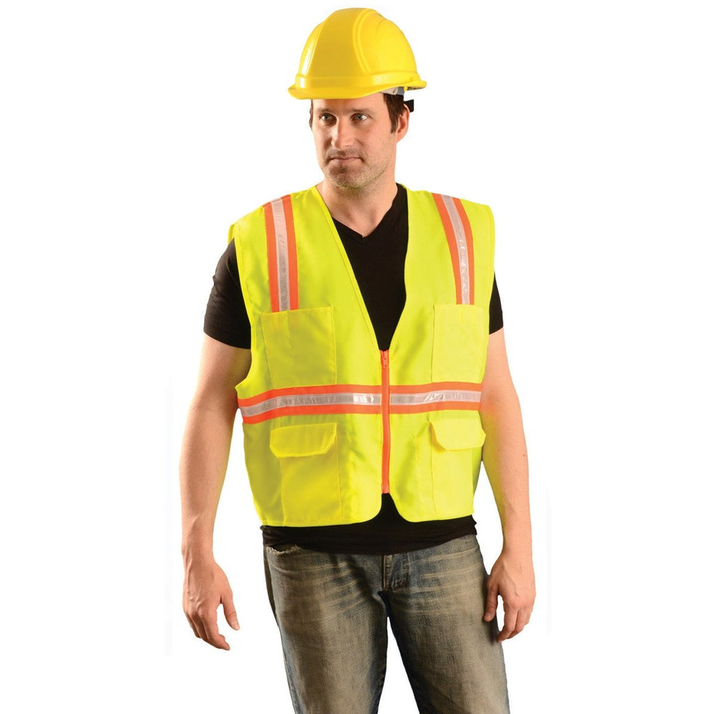 OccuNomix Men's Yellow Classic Solid Two-Tone Surveyor