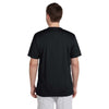 Harriton Men's Black 4.2 oz. Athletic Sport T-Shirt