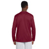Harriton Men's Maroon 4.2 oz. Athletic Sport Long-Sleeve T-Shirt