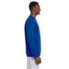 Harriton Men's True Royal 4.2 oz. Athletic Sport Long-Sleeve T-Shirt