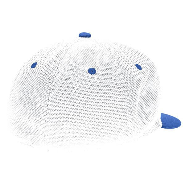 adidas Men's Royal Blue Mesh Flat Visor Flex