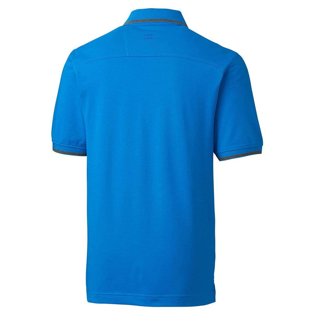 Cutter & Buck Men's Digital DryTec Short Sleeve Advantage Tipped Polo