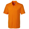 Cutter & Buck Men's Orange Burst/White DryTec Franklin Stripe Polo