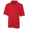 Cutter & Buck Men's Red DryTec S/S Championship Polo