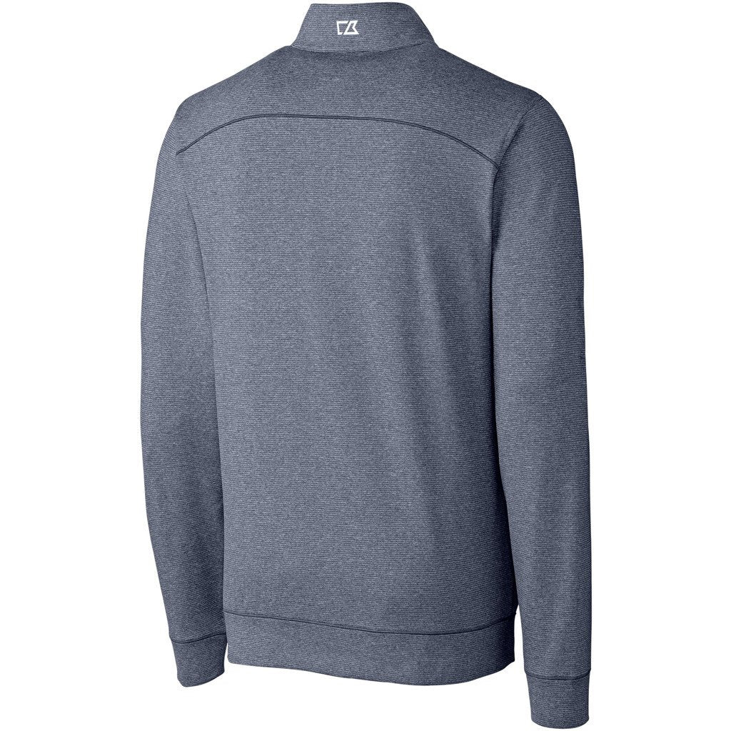 Cutter & Buck Men's Liberty Navy Shoreline Half Zip