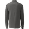 Cutter & Buck Men's Charcoal Advantage Long Sleeve Polo