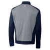 Cutter & Buck Men's Liberty Navy DryTec Replay Half-Zip
